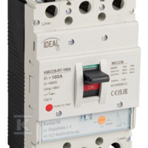 Wyłącznik kompaktowy MCCB KMCCB-RT-160A KANLUX IDEAL TS 37282