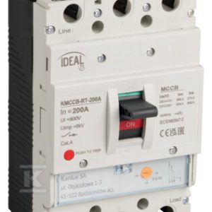 Wyłącznik kompaktowy MCCB KMCCB-RT-200A KANLUX IDEAL TS 37283