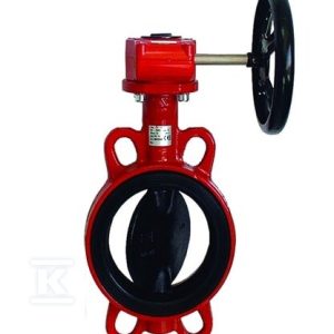 Przepustnica międzykołnierzowa z przekładnią, PN16 XUROX DN 150, PN16 82020292H
