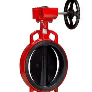 Przepustnica międzykołnierzowa z przekładnią, PN16 XUROX DN 400, PN16 82020297H