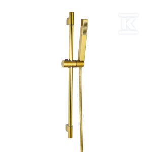 Zestaw prysznicowy 1 strumieniowy Glamour złoty AU-05-Z09-S