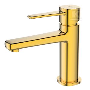 Bateria umywalkowa Glamour złota BU-02-009-V