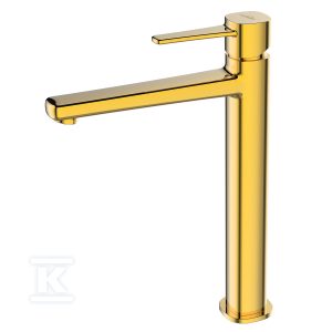 Bateria umywalkowa Glamour wysoka złota BU-02-W09-V
