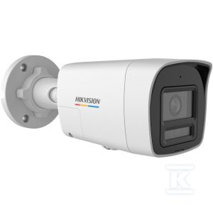 Kamera IP 8Mpx, tubowa, 2.8mm, Smatr Hybrid Light, wbudowany mikrofon + głośnik DS-2CD1083G2-LIUF/SL 2.8MM PL