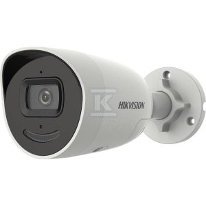 Kamera IP 8 MPX AcuSense + DarkFighter. obiektyw: 2.8mm. Tuba. biała obudowa. IR 40m. Mikrofon + głośnik DS-2CD2086G2-IU/SL(2.8MM)(C)
