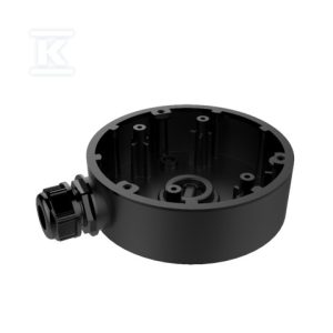 Puszka montażowa, materiał: stop aluminium, kolor: czarnaa, wymiary: 120×37,2 mm DS-1280ZJ-DM46(BLACK)