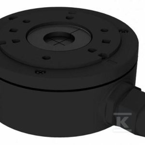 Metalowa puszka przyłączeniowa HikVision do kamer, maksymalna nośność uchwytu do 4,5kg DS-1280ZJ-XS(BLACK)