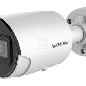 Kamera IP 8 Mpx AcuSense, obiektyw: 2.8mm, tuba, biała obudowa, IR 40m, Slot karty SD, IP67 DS-2CD2083G2-I(2.8MM)