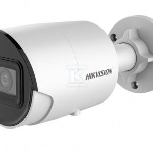 Kamera IP 8 Mpx AcuSense, obiektyw: 2.8mm, tuba, biała obudowa, IR 40m, Mikrofon + SD, IP67 DS-2CD2083G2-IU(2.8MM)