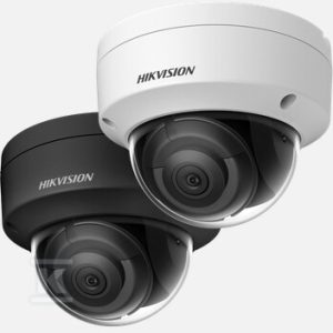 Kamera IP 8 Mpx AcuSense, obiektyw: 2.8mm, Kopuła, biała obudowa, IR 30m, Slot karty SD, IP67, IK10 DS-2CD2183G2-I(2.8MM)