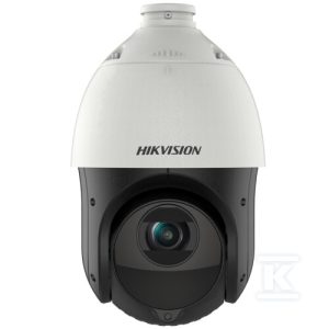 Kamera IP 4 Mpx DarkFighter, obiektyw MOTO: 4.8-120mm, PTZ, biała obudowa, IR 100m, Audio + Alarm DS-2DE4425IW-DE(T5)