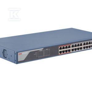 Przełącznik serii smart manager, 24×100 Mbps PoE RJ45 ports, 2xgigabit port DS-3E1326P-EI