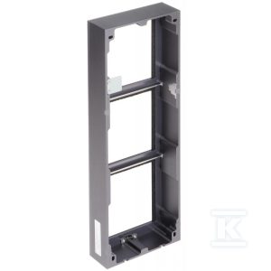 Aluminiowa ramka montażowa natynkowa na 3 moduł, aluminiowa puszka i okablowanie w zestawie DS-KD-ACW3