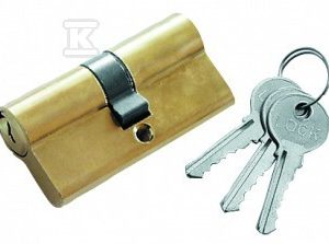 Wkładka do zamka 62 mm 3 kluczyki MN-02-616