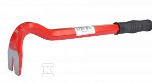 Łom kuty z wyciągaczem 300 mm z uchwytem PVC MN-79-130