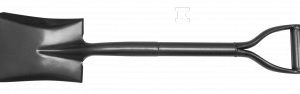 Mini szufla trzonek metal 0,71m MN-79-510