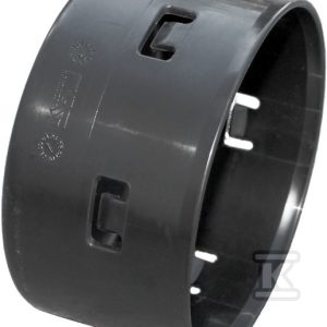Korek drenarski PVC DN/OD 100, kolor czarny 1642193900