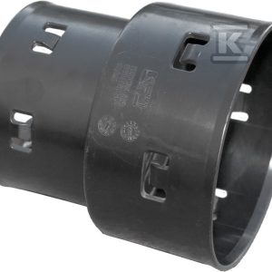 Redukcja drenarska PVC DN/OD 100×80, kolor czarny 1630433900