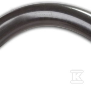 Łuk ciśnieniowy jednokielichowy PVC 110/90 PN10 popiel, z uszczelką 0210201490