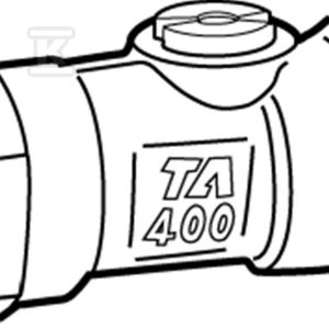 Zawór kulowy bez pokrętła DN 15 TA 400 58403215