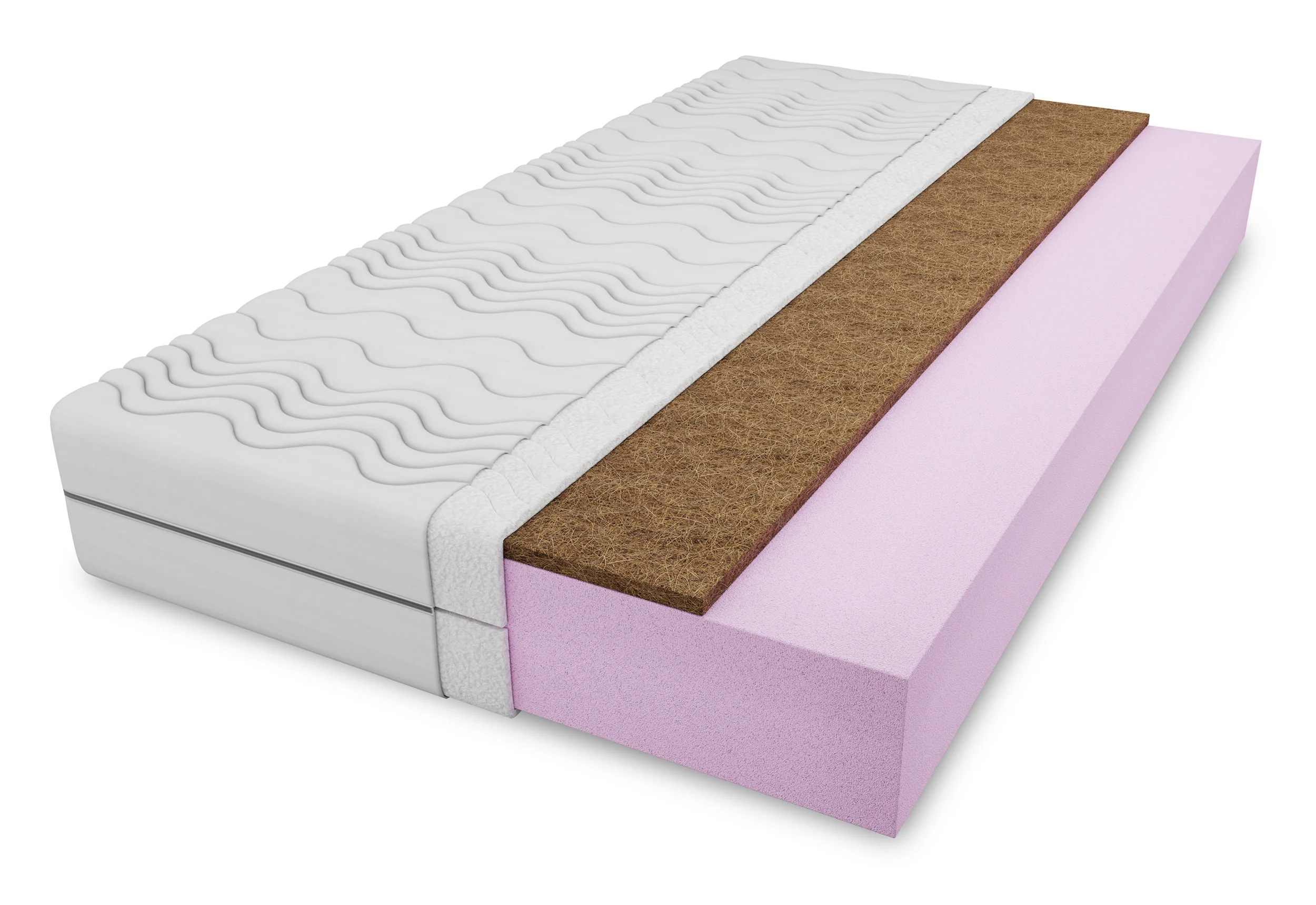Materac piankowy 80×200 cm Foulum dwustronny