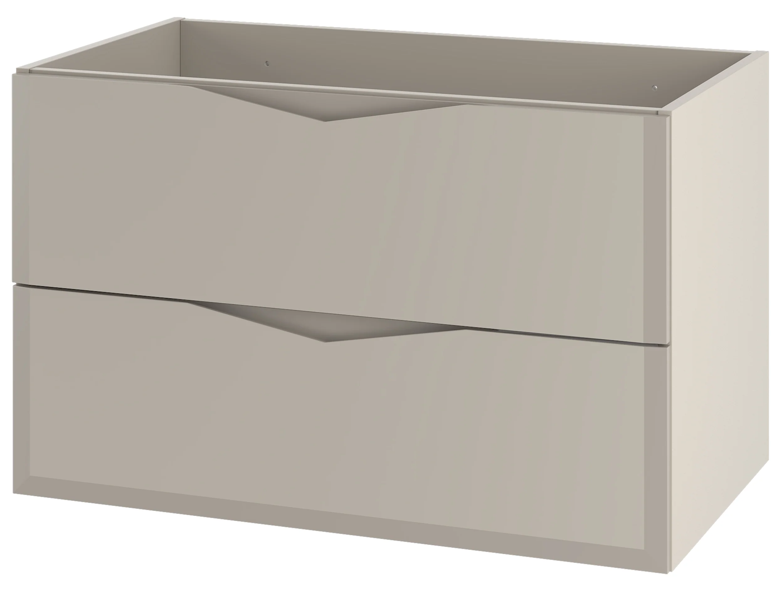 Szafka łazienkowa Delica 80 cm szary beż