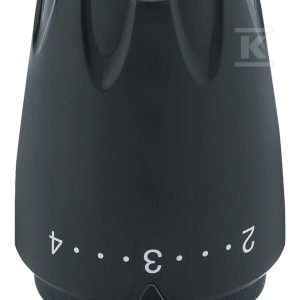 Głowica termostatyczna DX, czarna, RAL 9005 6700-00.507
