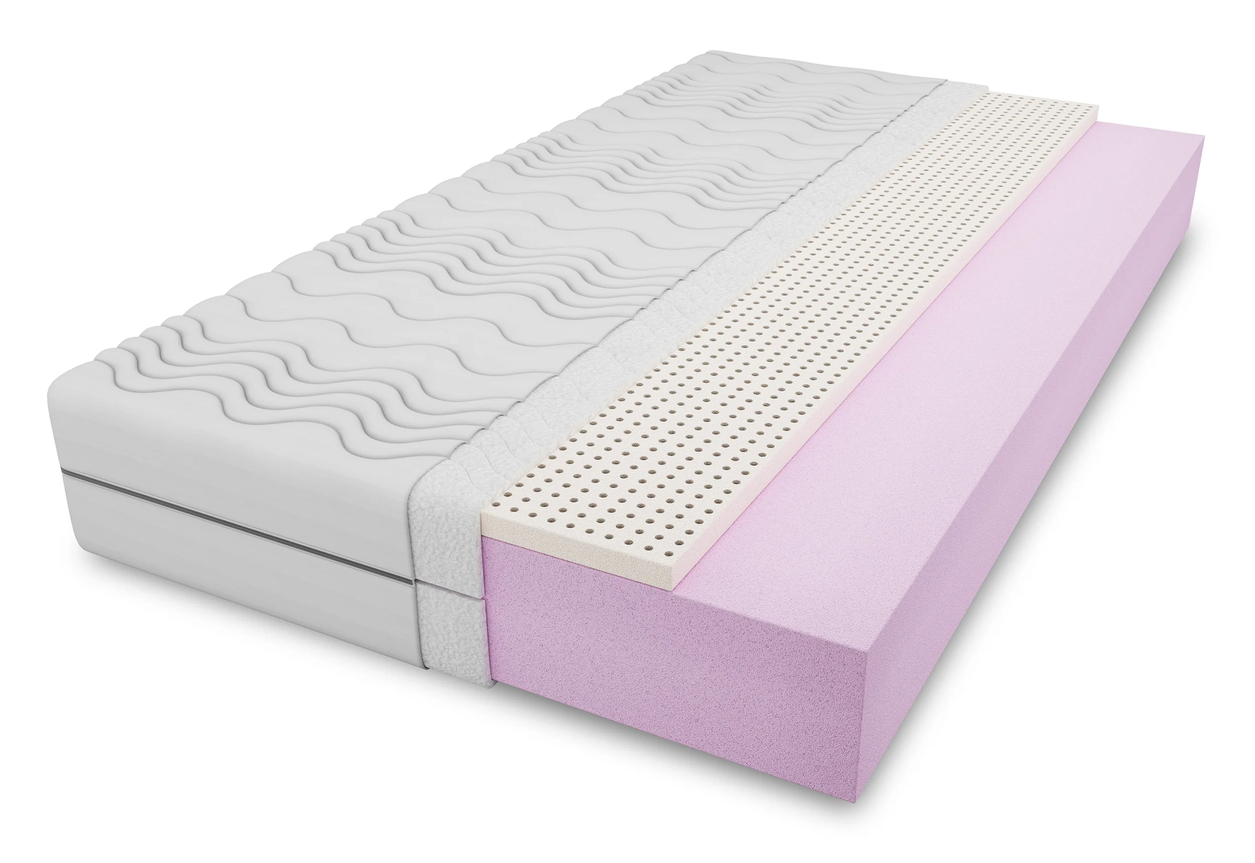 Materac piankowy 90×200 cm Glesborg dwustronny