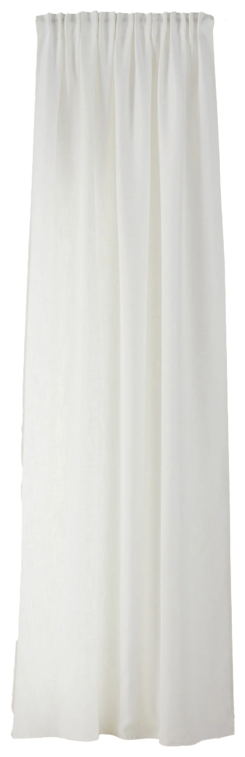 Zasłona na taśmie marszczącej Ereless 140×280 cm ecru