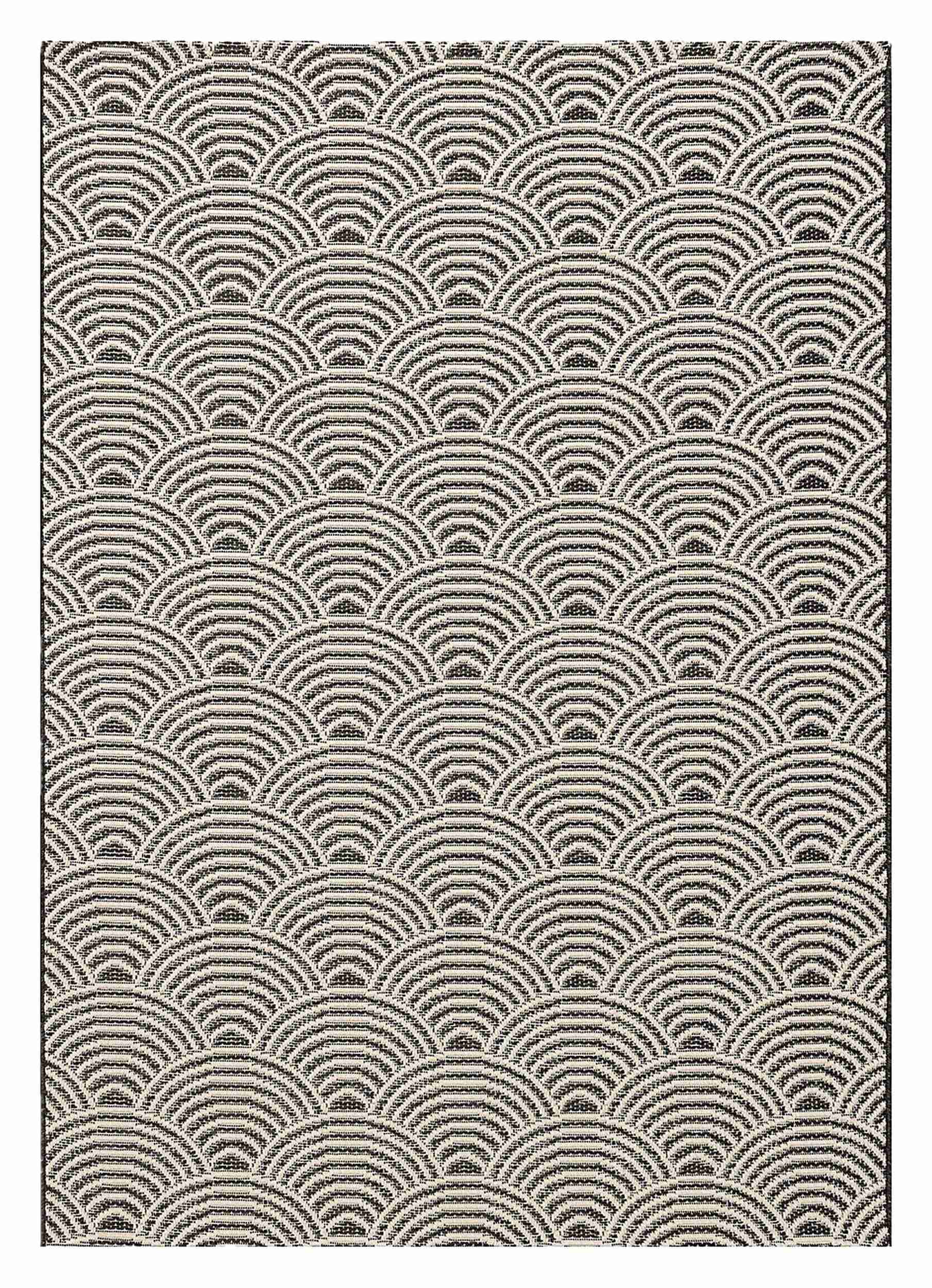 Dywan Jersey 120×170 cm beżowo-czarny