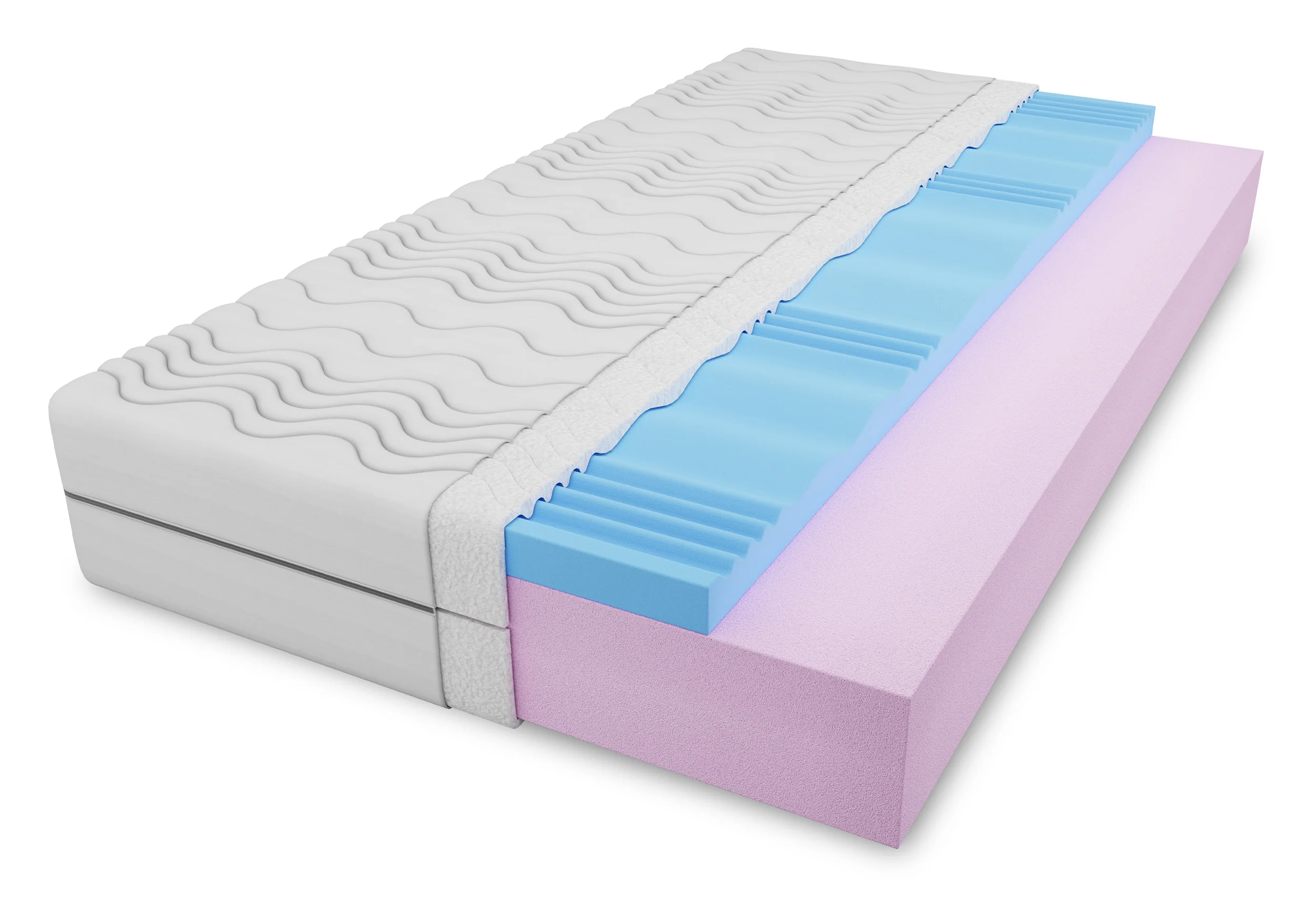 Materac piankowy 70×200 cm Hastrup dwustronny