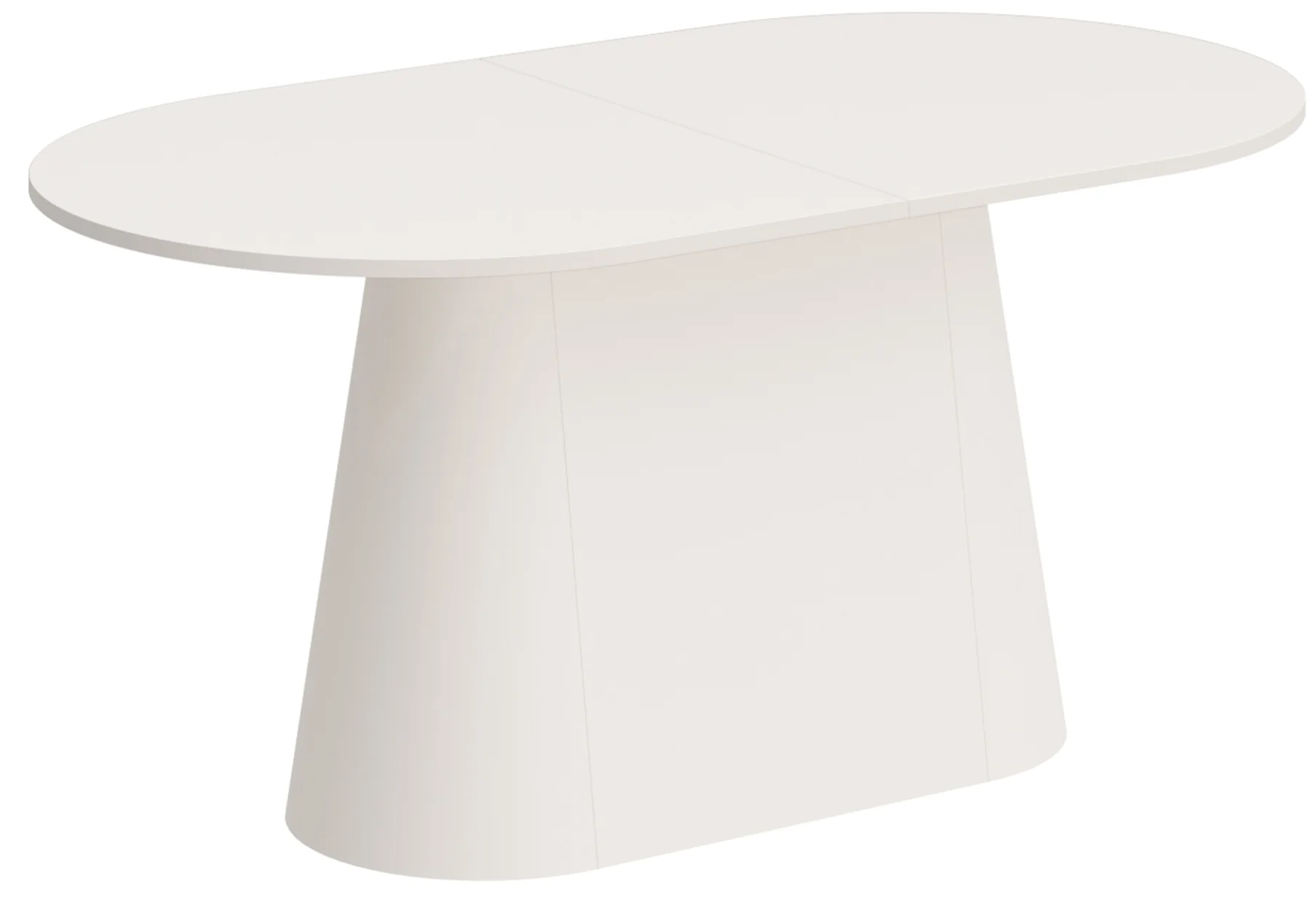 Stół rozkładany Ferbenne 160-208×89 cm kaszmir mat