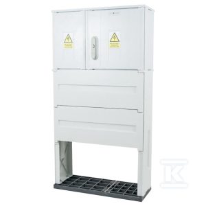 Obudowa termoutwardzalna lakierowana STN 66X42/32+FTN- 320 mm, daszek płaski, cięgna metalowe ION-33111-01-011